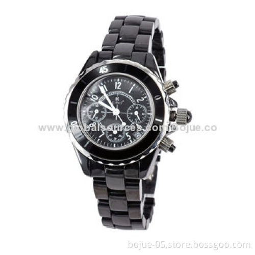 3ATM Water-resistant stainless steel watch for men